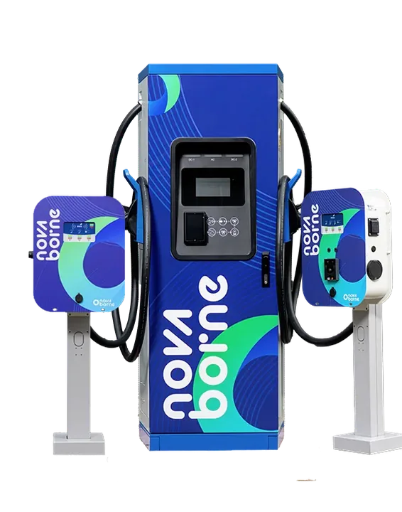 Borne de recharge double